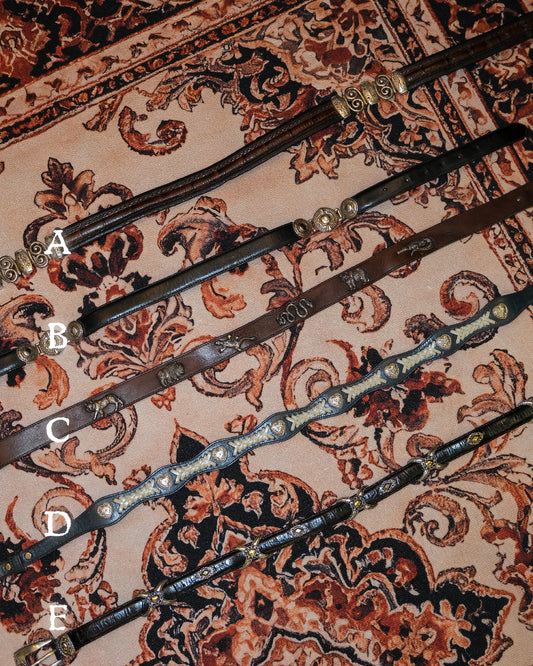 Vintage Leather Belts