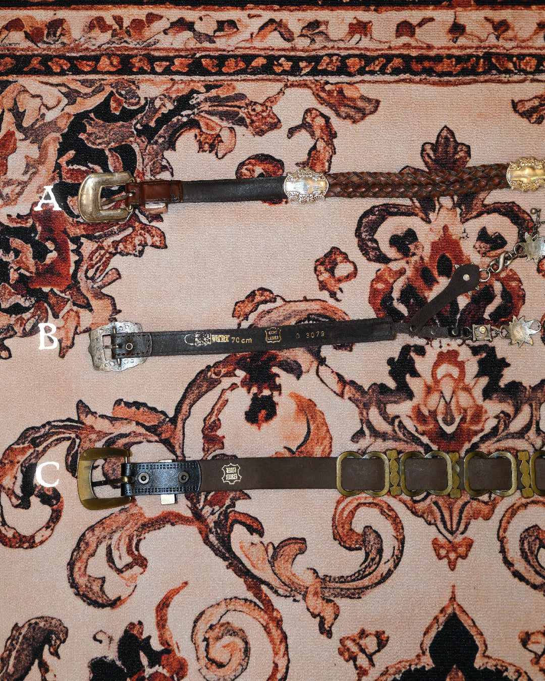 Vintage Leather Belts