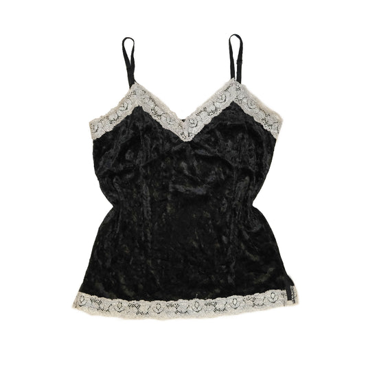 Basic Black Velvet Cami