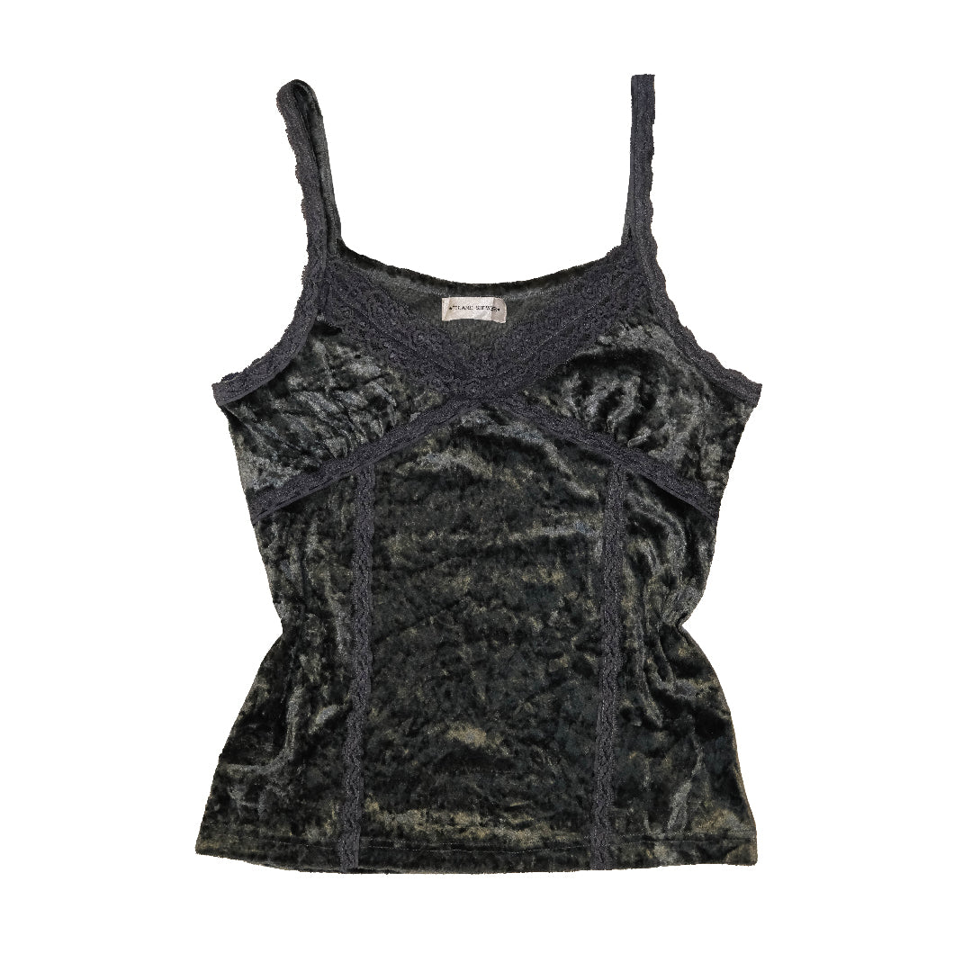Ash Grey Velvet Cami