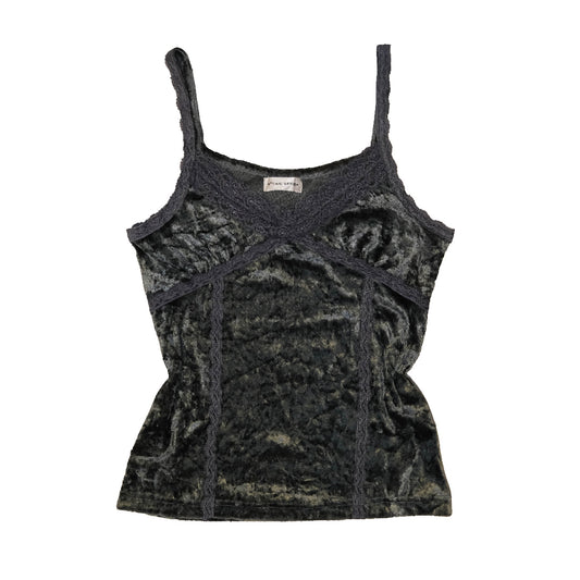Ash Grey Velvet Cami