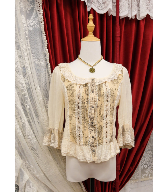 Ozz Angelo Victorian Top