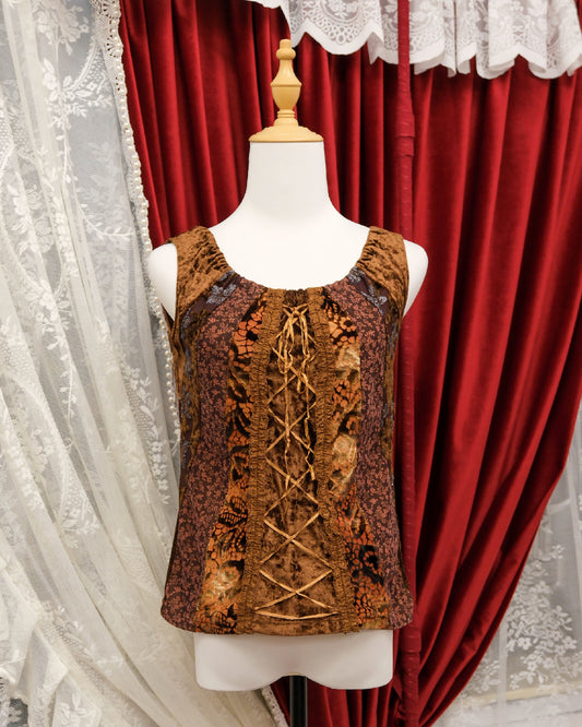Hazel Patchwork Whismical Top