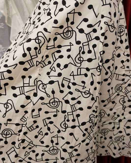 Music Notes Skirt
