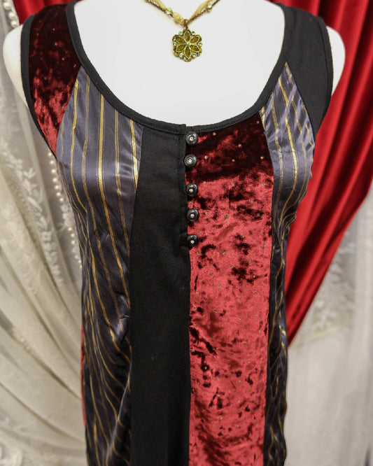 Vampire Patchwork Top
