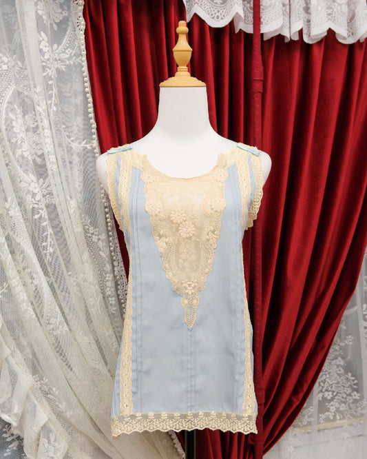 Baby Blue Lacey Top