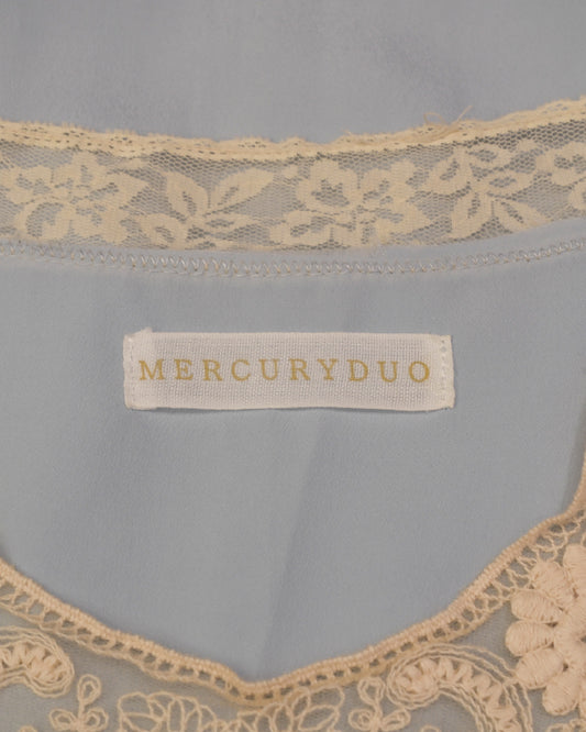 Baby Blue Lacey Top