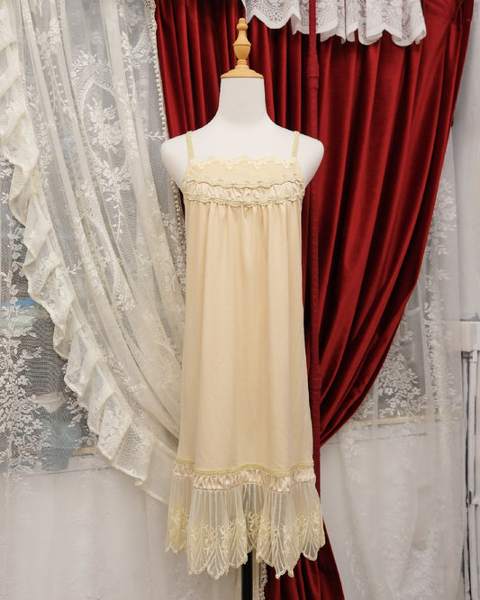 Axes Femme Cream Yellow One Piece
