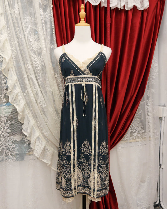 [Korea] Gothic Pattern One Piece