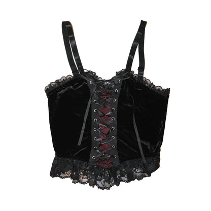 Sweet Vampire Velvet Corset