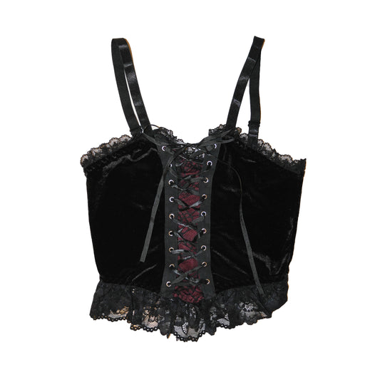 Sweet Vampire Velvet Corset