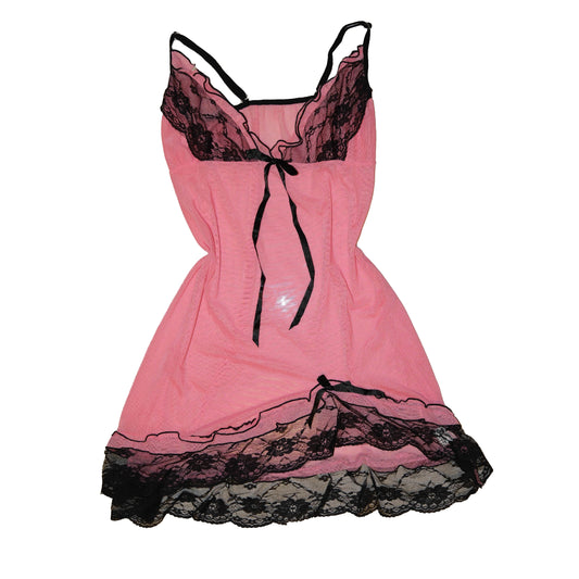 Hot Pink Lacey Cami Dress
