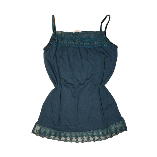 Navy Lace Cami