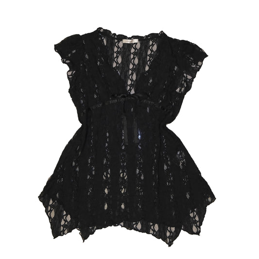 Onyx Lace Top