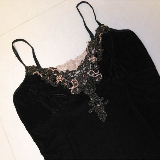 Moonless Velvet Cami