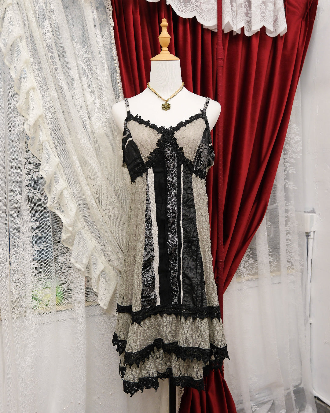 Gothic Lacey One Piece Dress