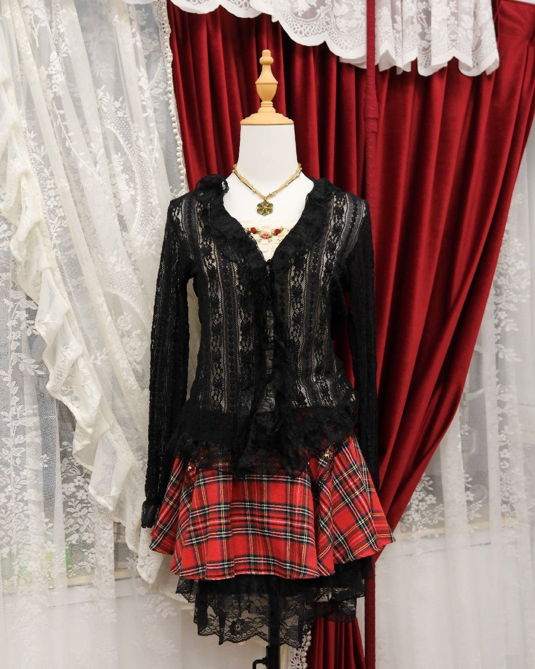 Midnight Lace Cardigan