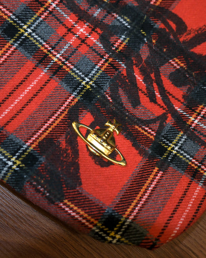 Vivienne Westwood Plaid Tote Bag