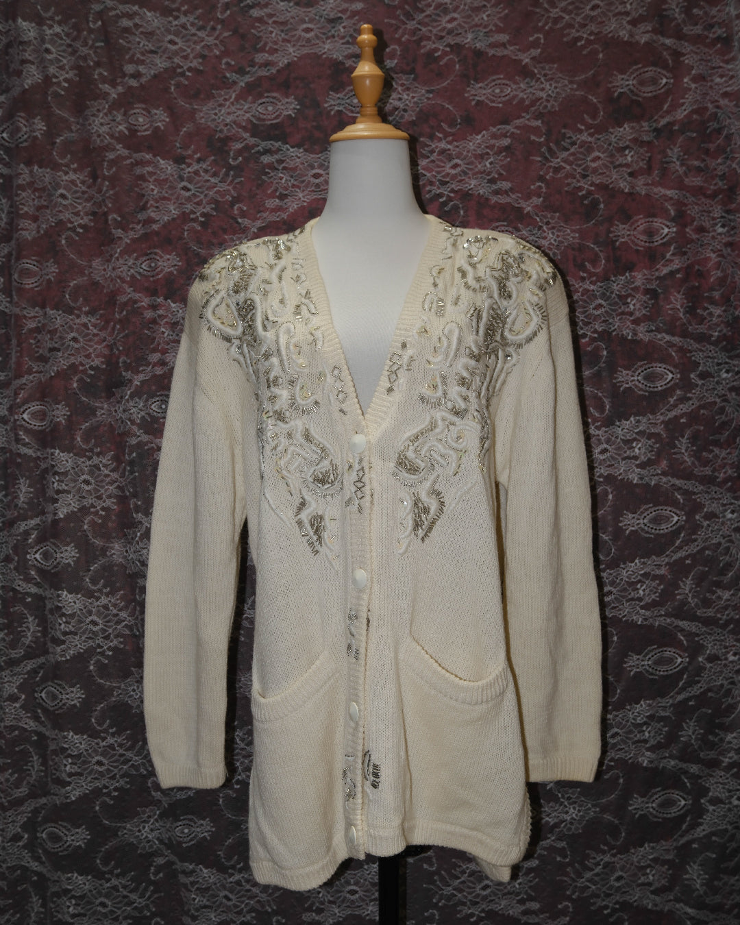 [Hong Kong] Bonnie Boerer Snow Beige Cardigan