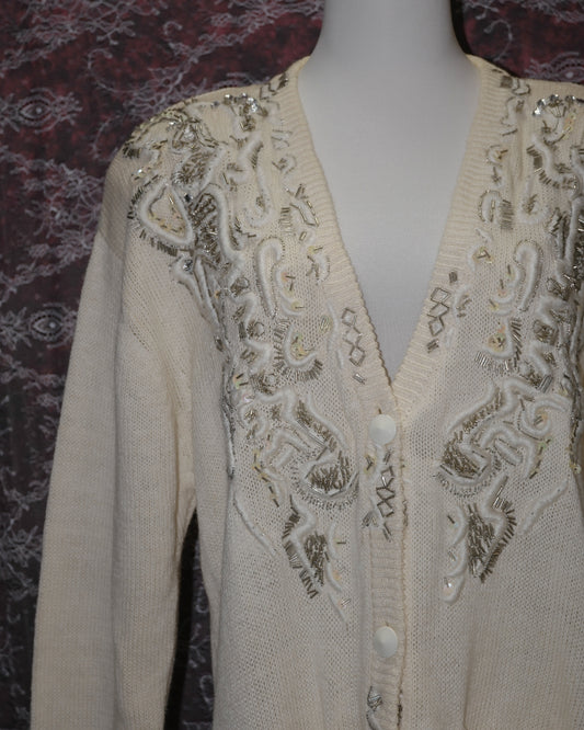 [Hong Kong] Bonnie Boerer Snow Beige Cardigan