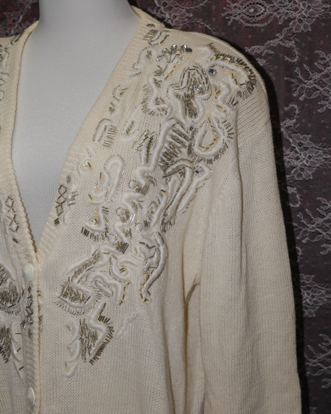 [Hong Kong] Bonnie Boerer Snow Beige Cardigan