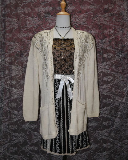 [Hong Kong] Bonnie Boerer Snow Beige Cardigan