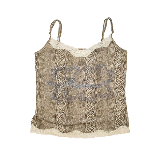 Snake Pattern Believe Cami
