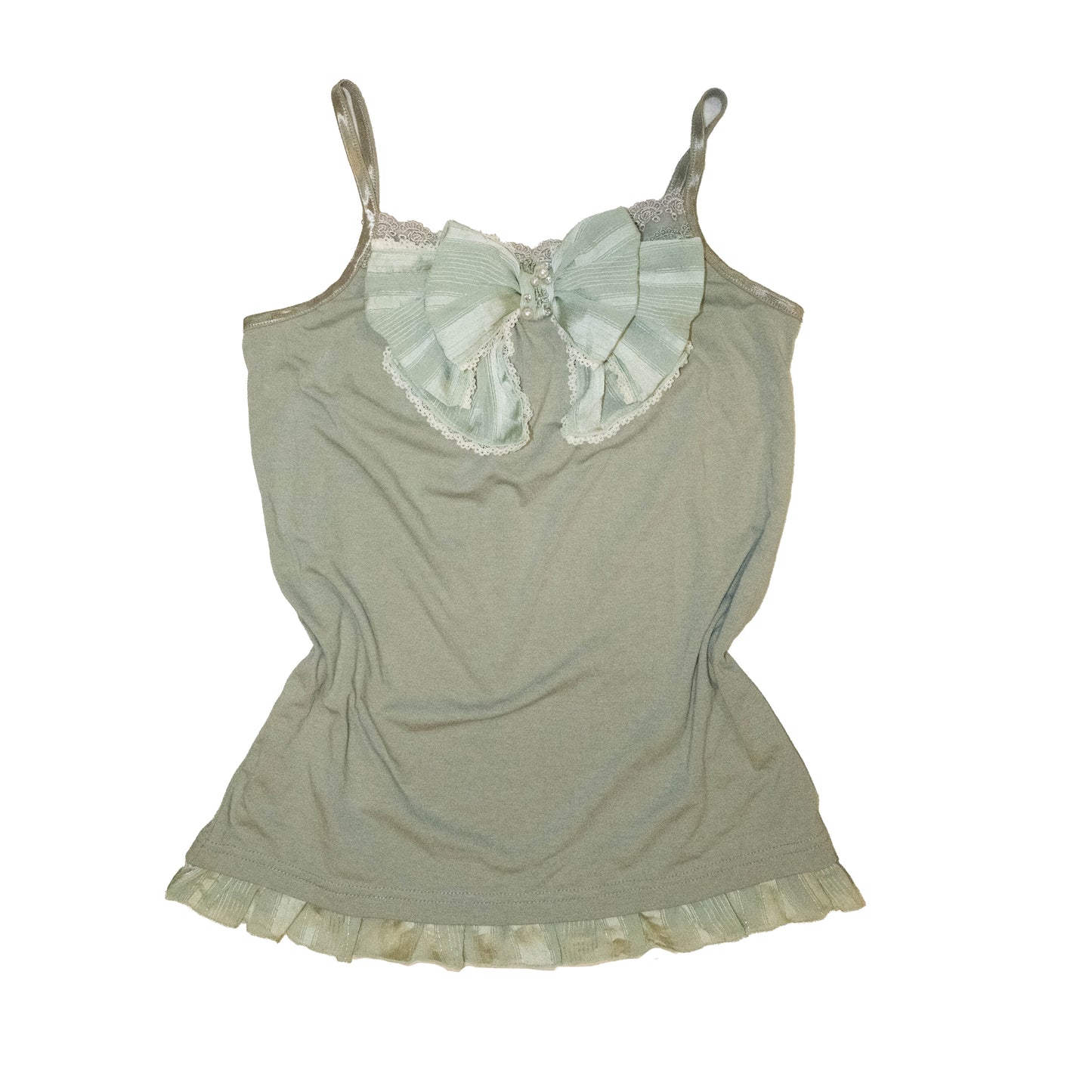 [axes femme] Celadon Ribbon Cami
