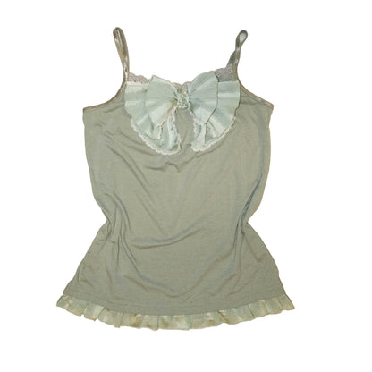 [axes femme] Celadon Ribbon Cami