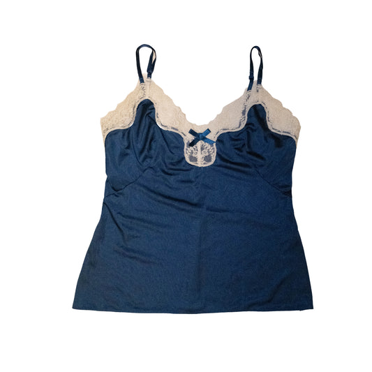 Royal Blue Silk Cami